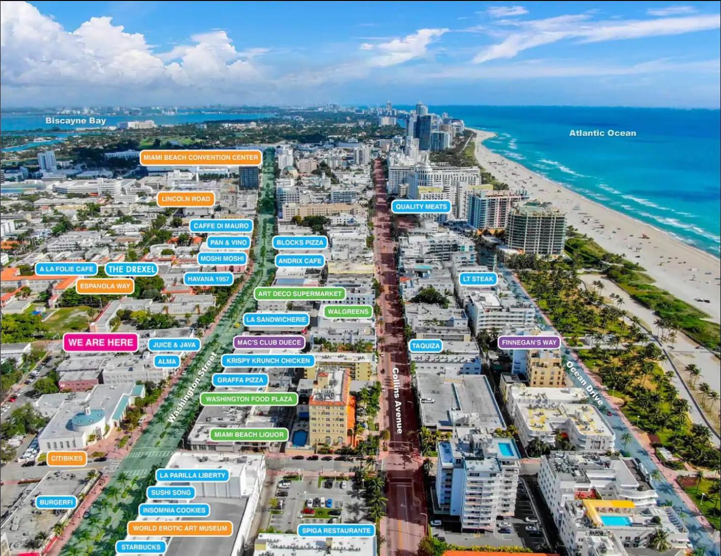 South Beach Steps To Ocean Drive Free Parking & Pet Friendly Miami Beach Exteriér fotografie